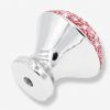 4Pcs Bling Drawer Knob,Handmade 1.1 Inch Diameter Round Pull Handle,Crystal Rhinestone Diamond Decoration Cabinet Dresser Cupboard Pulls with Screws for Home Office Kitchen Bathroom - Image 4