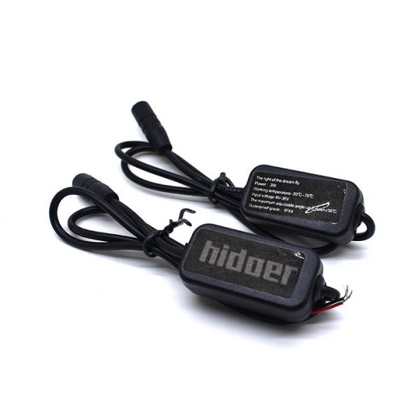 Hidoer Car LED Lights, Smart Car Interior Lights, 12V RGB Lights with DIY Mode and Music Mode